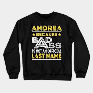 ANDREA Crewneck Sweatshirt